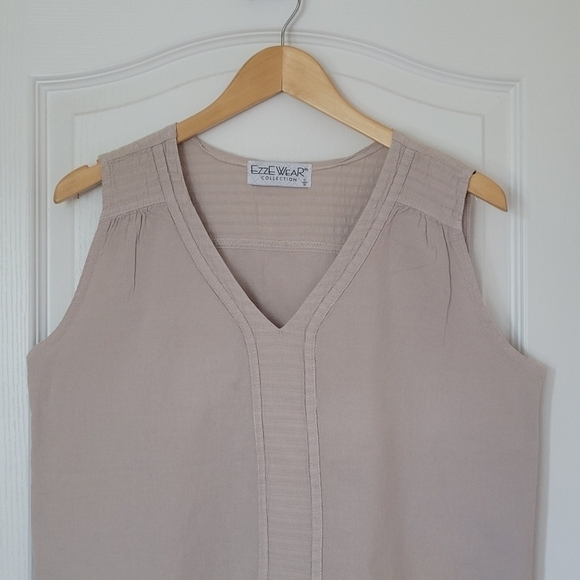 EZZE Wear Cotton Tank Top | size SMALL - Picture 4 of 4